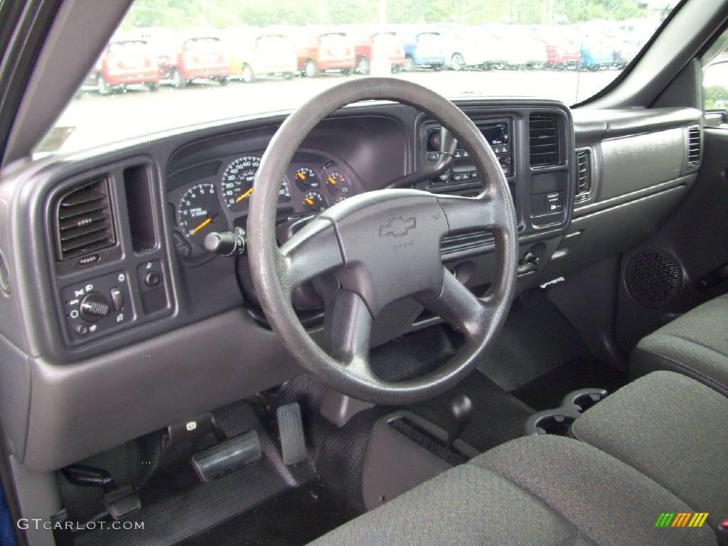 2003 Silverado 1500 Regular Cab 4x4 - Arrival Blue Metallic / Dark Charcoal photo #11