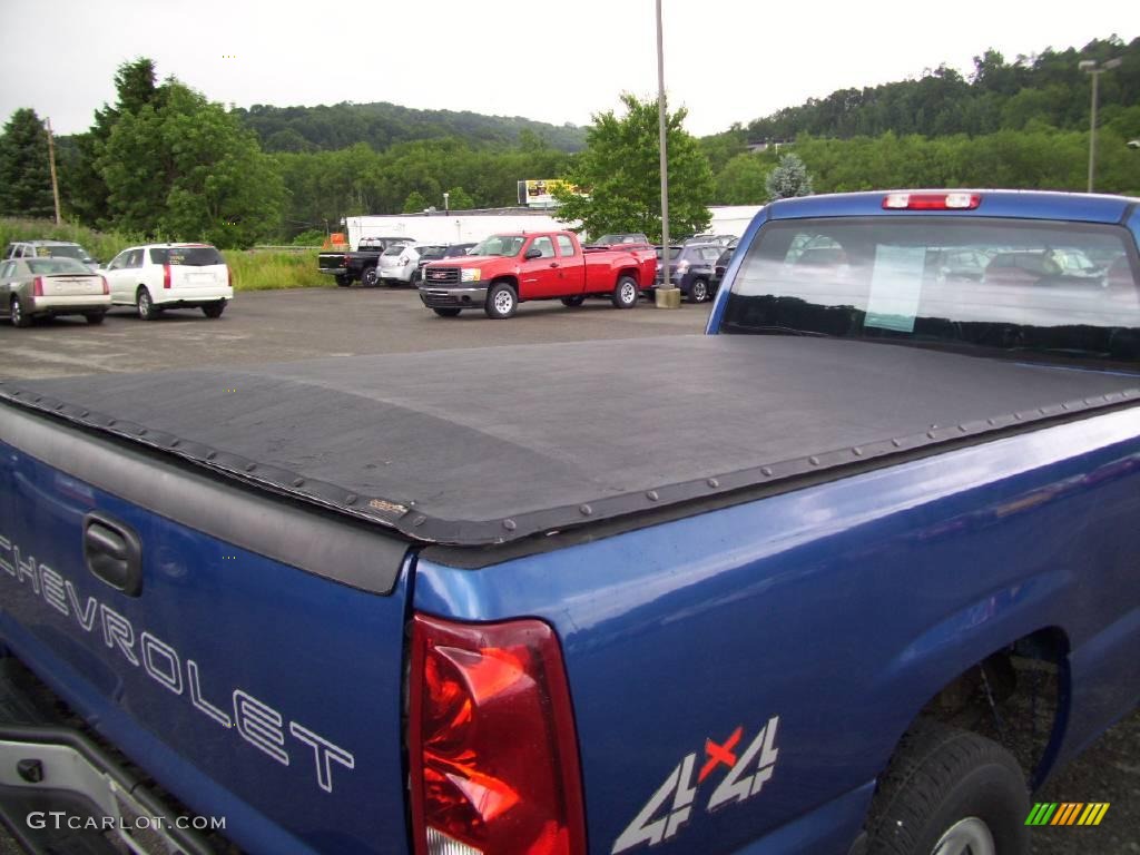 2003 Silverado 1500 Regular Cab 4x4 - Arrival Blue Metallic / Dark Charcoal photo #13