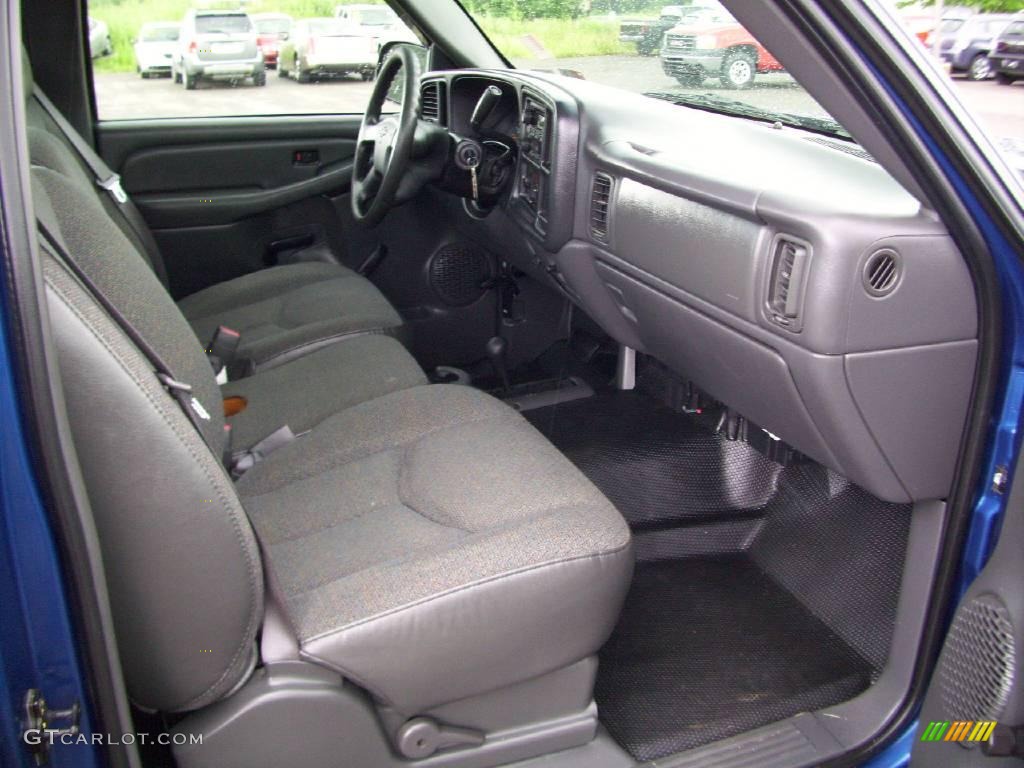 2003 Silverado 1500 Regular Cab 4x4 - Arrival Blue Metallic / Dark Charcoal photo #14