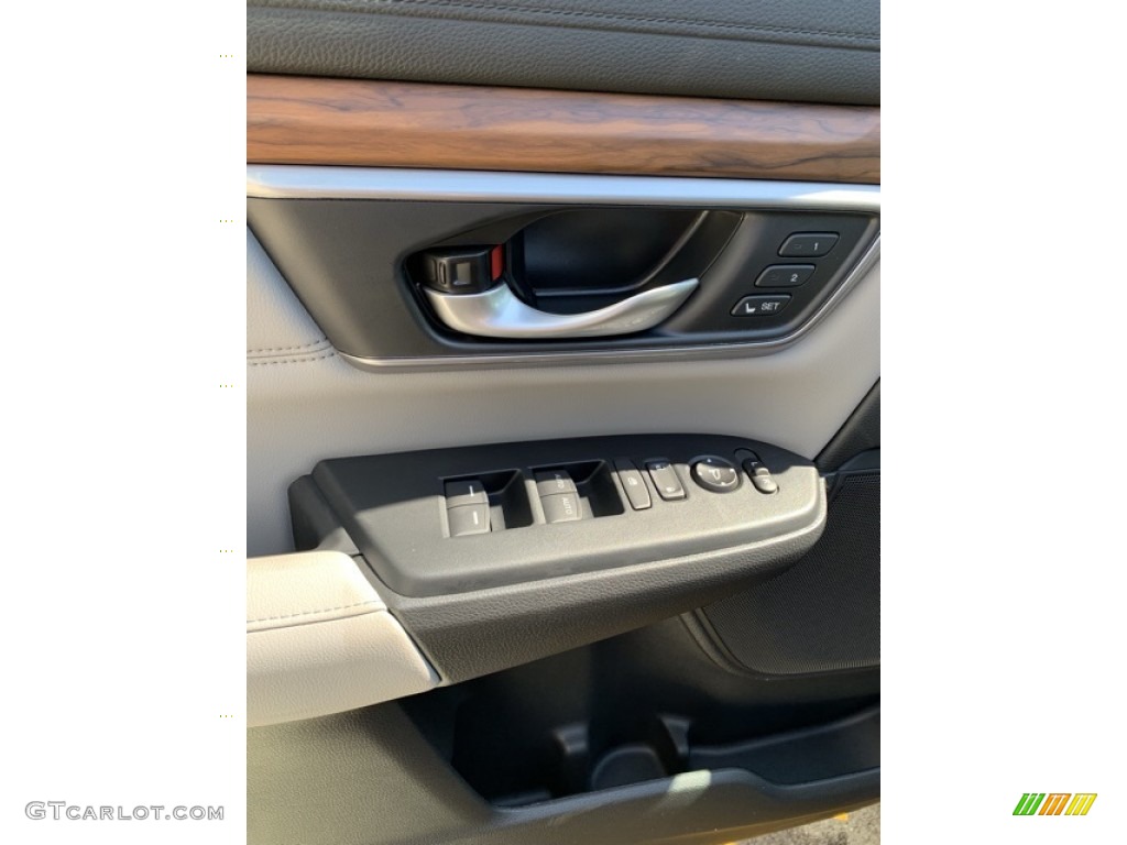2019 CR-V EX-L AWD - Obsidian Blue Pearl / Gray photo #11