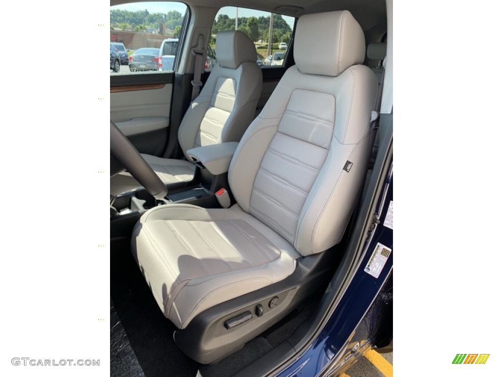 2019 CR-V EX-L AWD - Obsidian Blue Pearl / Gray photo #14