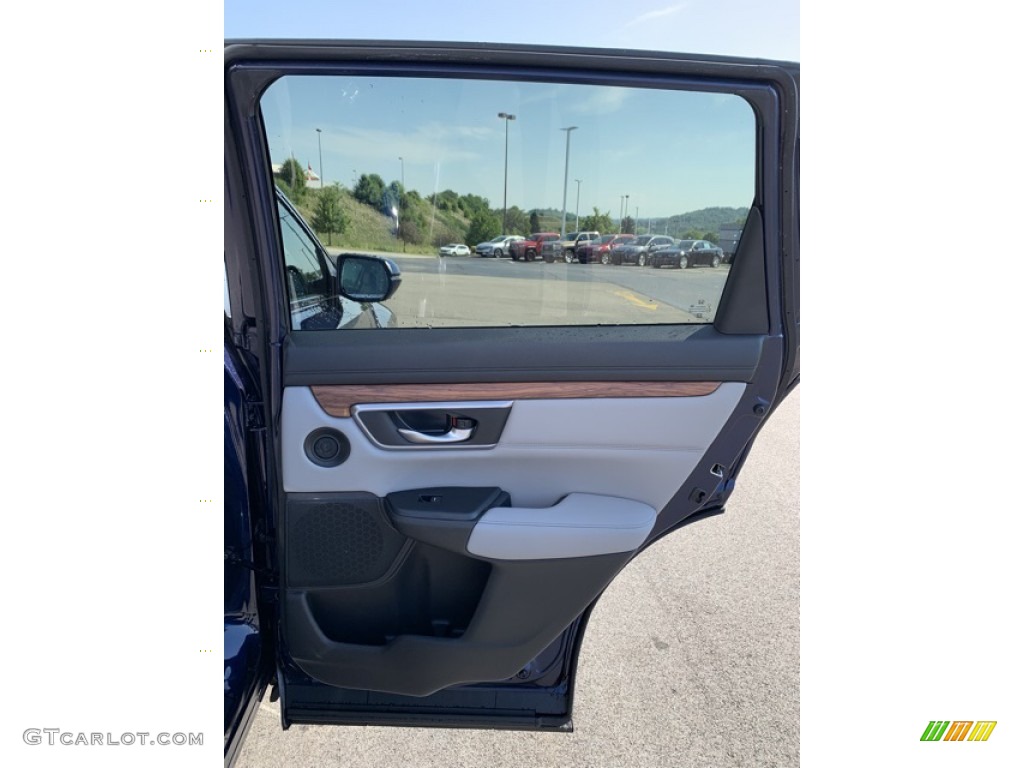 2019 CR-V EX-L AWD - Obsidian Blue Pearl / Gray photo #24