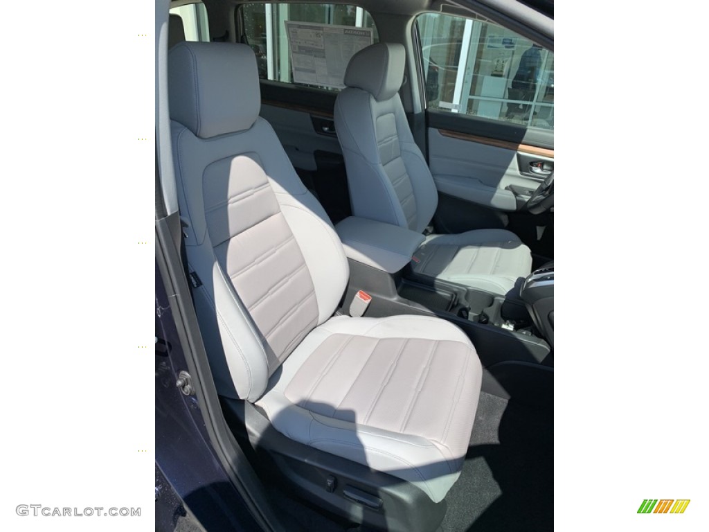 2019 CR-V EX-L AWD - Obsidian Blue Pearl / Gray photo #28