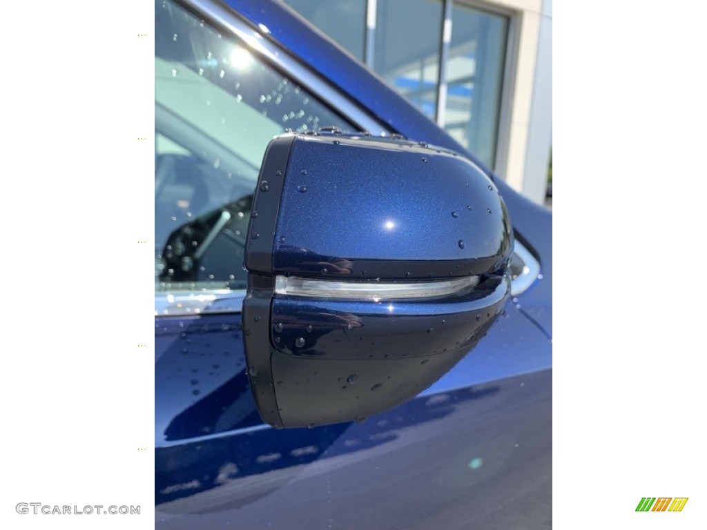 2019 CR-V EX-L AWD - Obsidian Blue Pearl / Gray photo #30