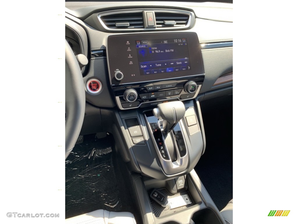 2019 CR-V EX-L AWD - Obsidian Blue Pearl / Gray photo #33