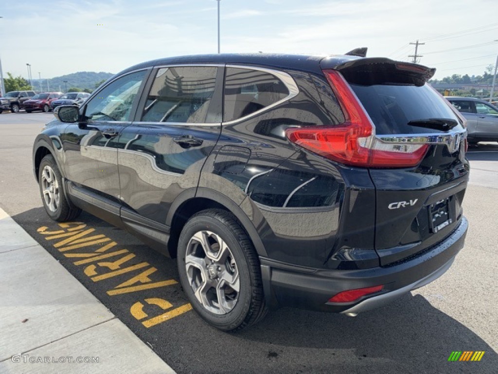 2019 CR-V EX AWD - Crystal Black Pearl / Black photo #5