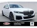 2020 Mineral White Metallic BMW 7 Series 740i Sedan  photo #1