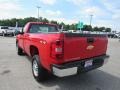 2012 Victory Red Chevrolet Silverado 2500HD Work Truck Regular Cab 4x4 Plow Truck  photo #3