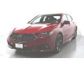 San Marino Red 2018 Acura TLX V6 A-Spec Sedan