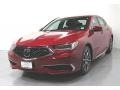 San Marino Red 2018 Acura TLX V6 Technology Sedan