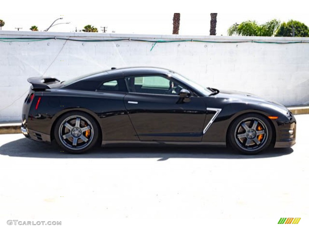 Jet Black 2015 Nissan GT-R Black Edition Exterior Photo #134064242