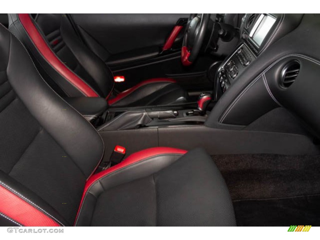Black Interior 2015 Nissan GT-R Black Edition Photo #134064437