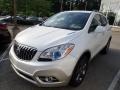 White Pearl Tricoat 2014 Buick Encore Leather AWD