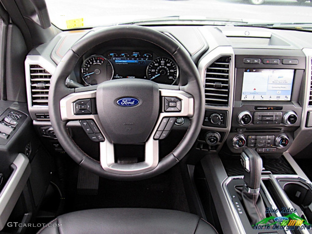 2018 F150 Platinum SuperCrew 4x4 - White Platinum / Black photo #16