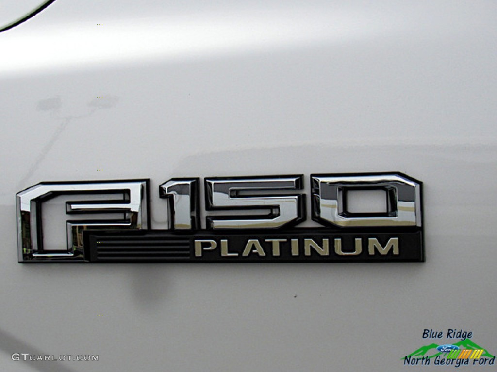 2018 F150 Platinum SuperCrew 4x4 - White Platinum / Black photo #42