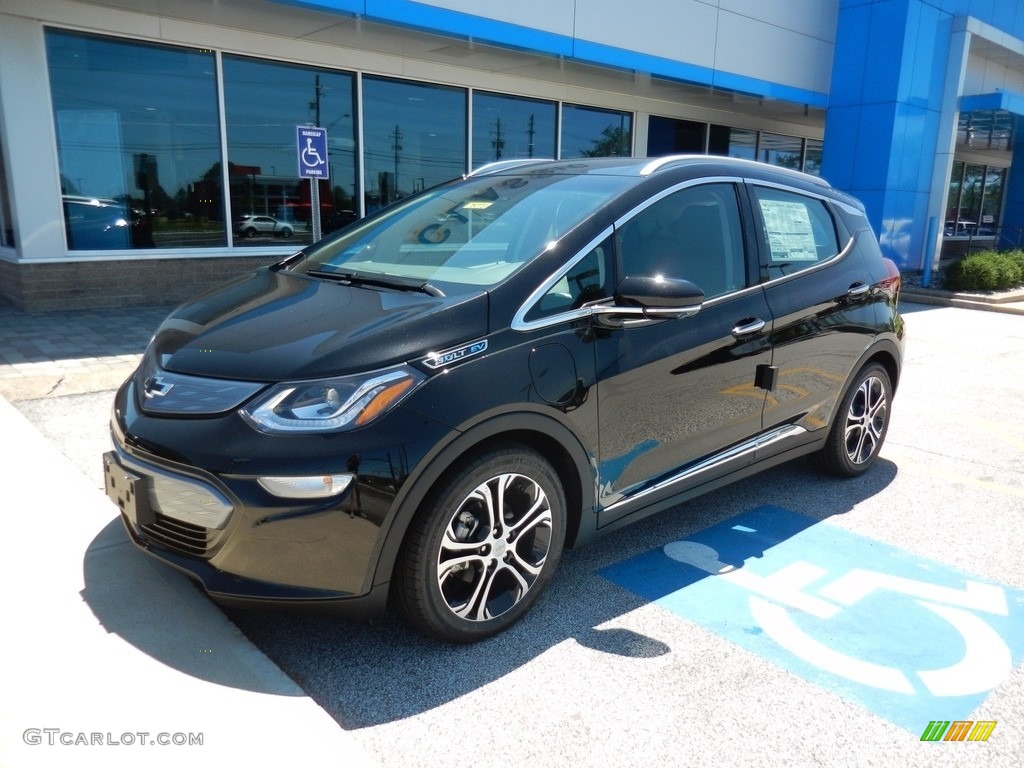 Mosaic Black Metallic 2019 Chevrolet Bolt EV Premier Exterior Photo #134068655