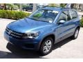 Pacific Blue Metallic - Tiguan S Photo No. 4