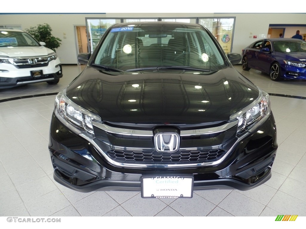 2016 CR-V LX AWD - Crystal Black Pearl / Black photo #8