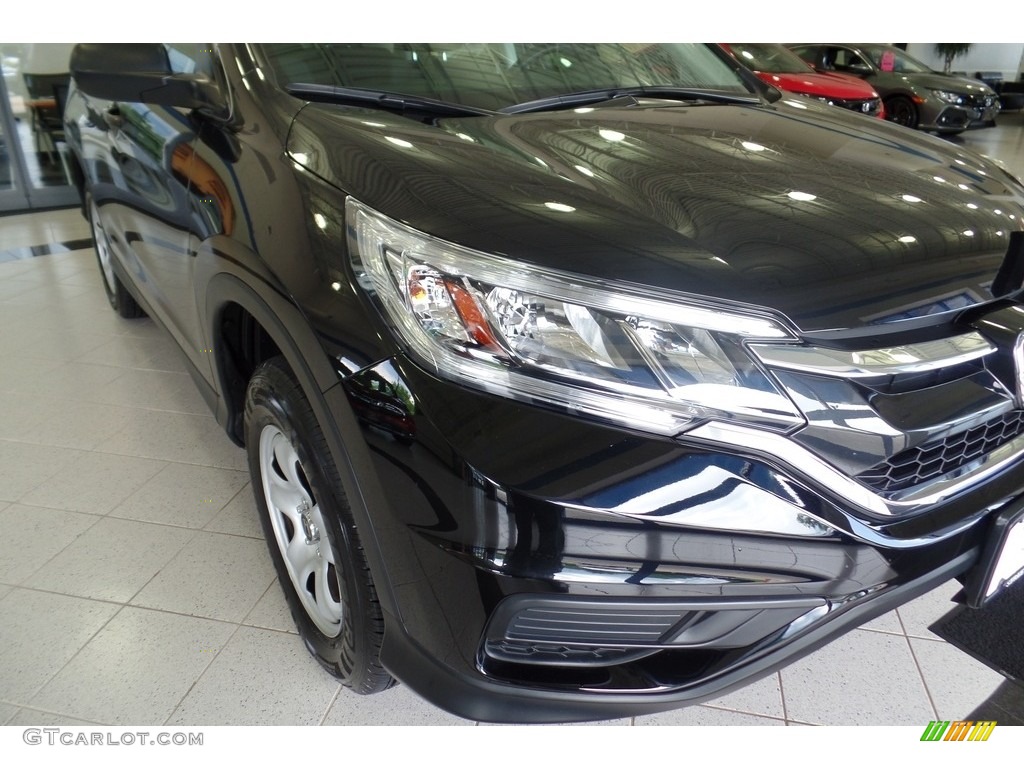2016 CR-V LX AWD - Crystal Black Pearl / Black photo #10
