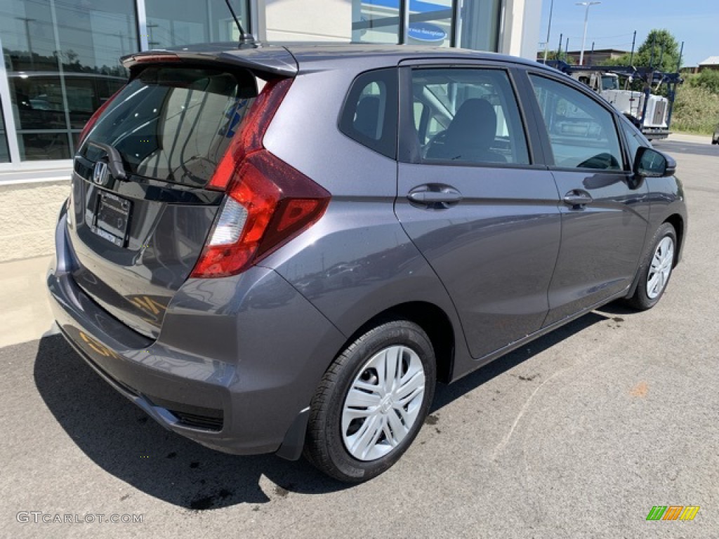 2019 Fit LX - Modern Steel Metallic / Black photo #7