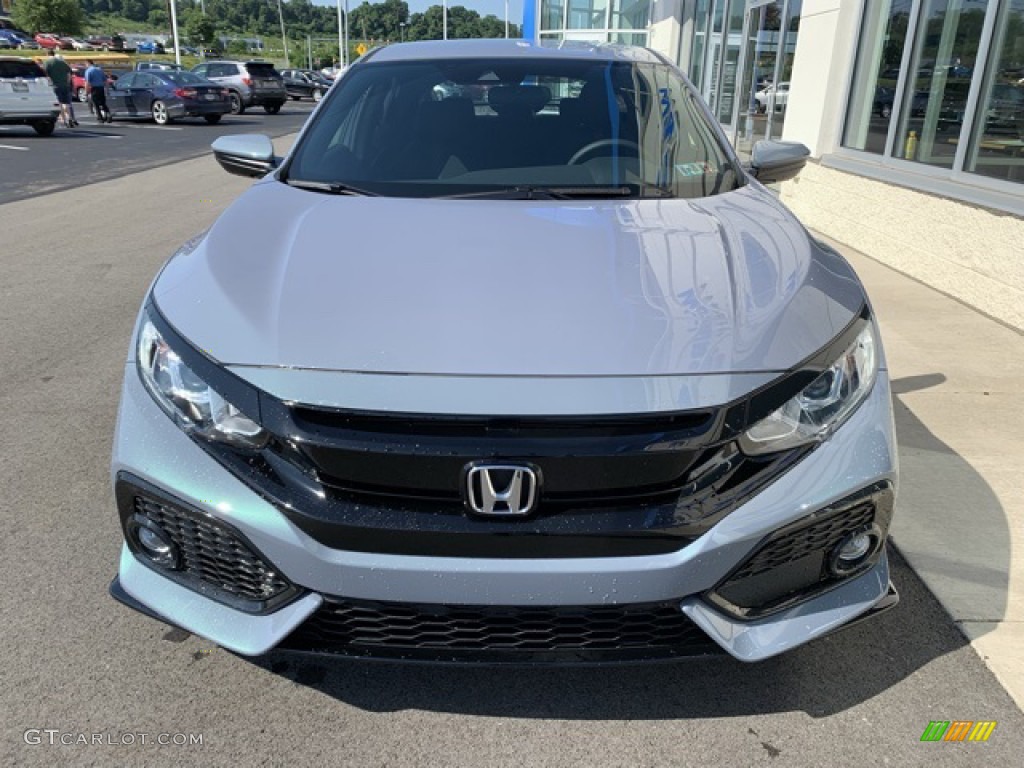 2019 Civic Sport Hatchback - Sonic Gray Pearl / Black photo #3