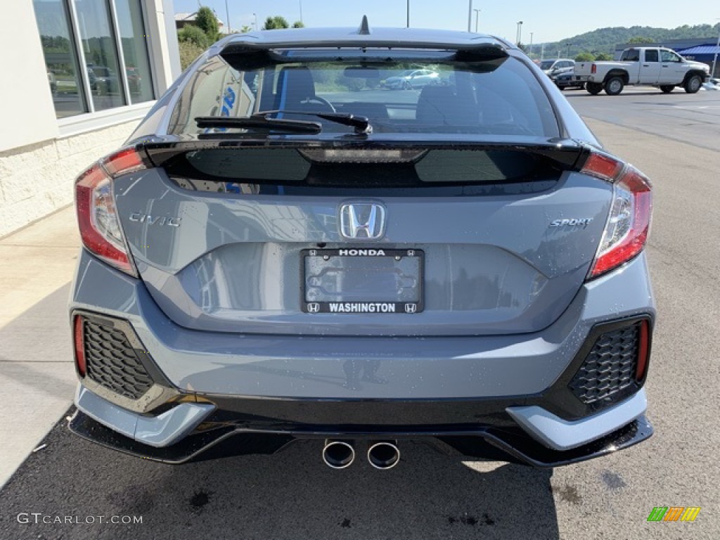 2019 Civic Sport Hatchback - Sonic Gray Pearl / Black photo #6