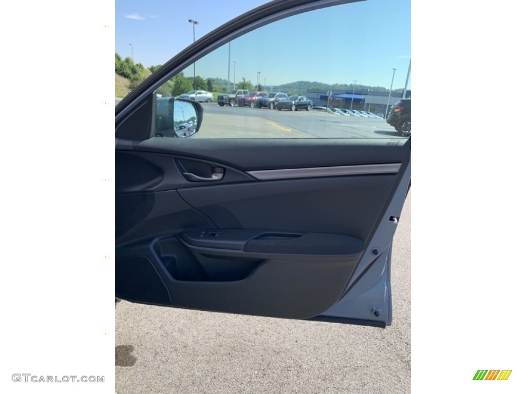 2019 Civic Sport Hatchback - Sonic Gray Pearl / Black photo #26