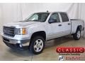 Quicksilver Metallic 2013 GMC Sierra 2500HD SLE Crew Cab 4x4