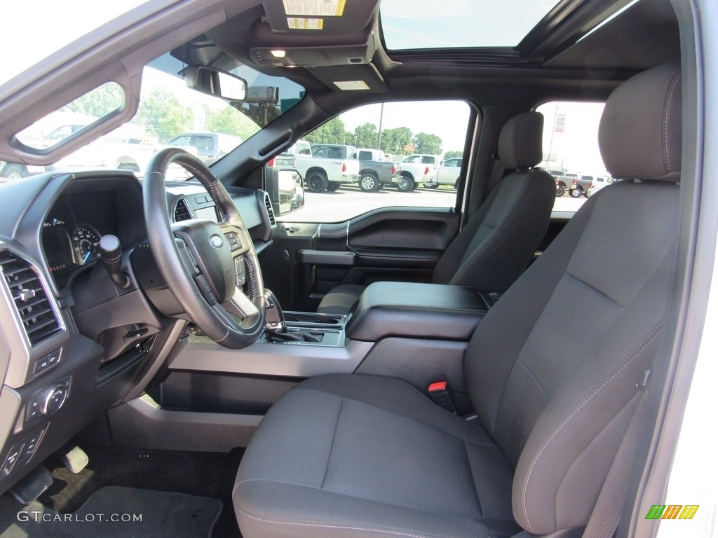 2018 F150 XLT SuperCrew - Oxford White / Black photo #17