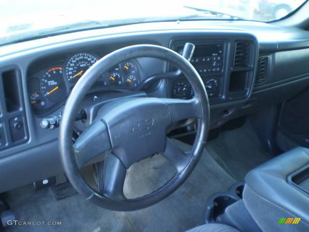 2003 Silverado 3500 LS Crew Cab Dually - Light Pewter Metallic / Dark Charcoal photo #21