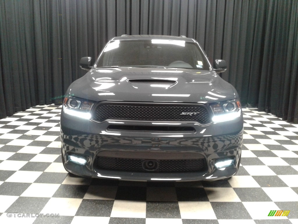 2018 Durango SRT AWD - Bruiser Gray / Red/Black photo #3