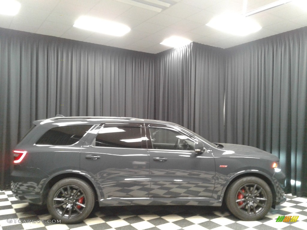 2018 Durango SRT AWD - Bruiser Gray / Red/Black photo #5