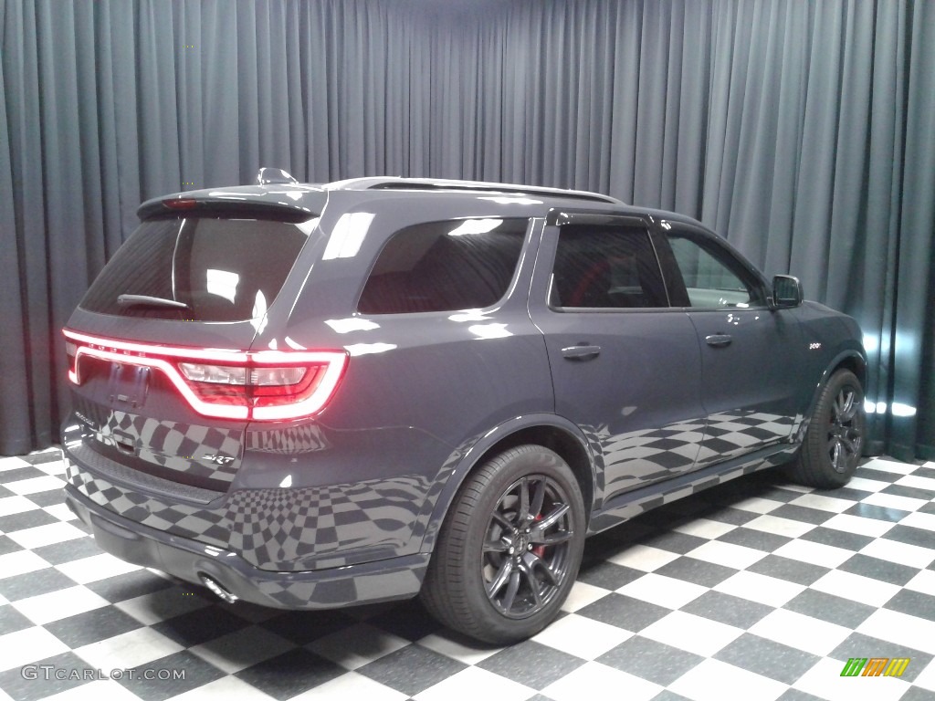 2018 Durango SRT AWD - Bruiser Gray / Red/Black photo #6