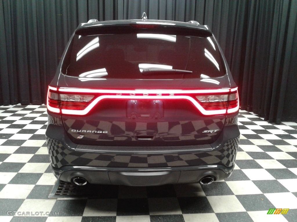 2018 Durango SRT AWD - Bruiser Gray / Red/Black photo #7