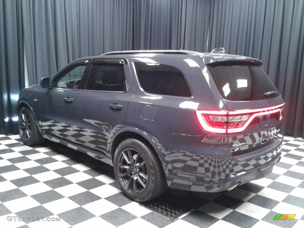 2018 Durango SRT AWD - Bruiser Gray / Red/Black photo #8