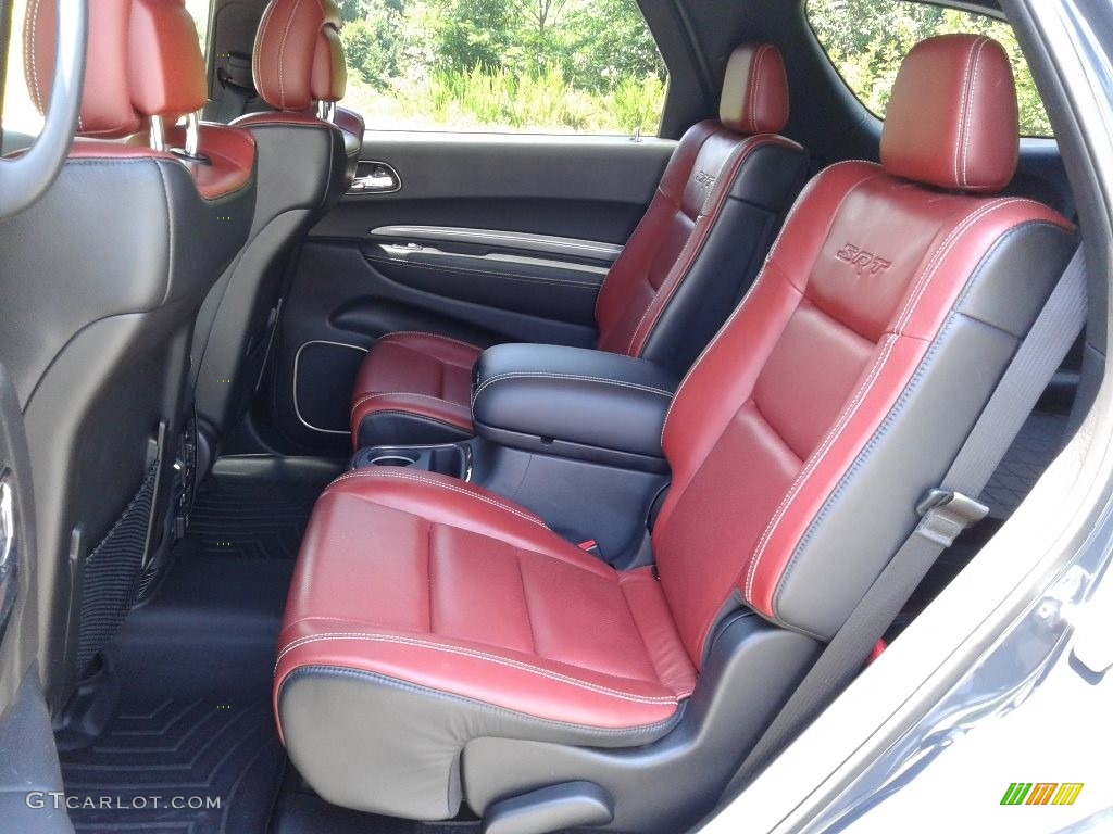 2018 Durango SRT AWD - Bruiser Gray / Red/Black photo #12