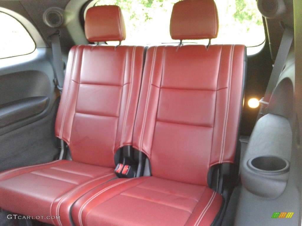 2018 Durango SRT AWD - Bruiser Gray / Red/Black photo #13