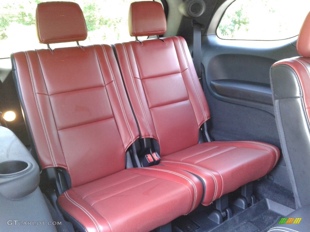 2018 Durango SRT AWD - Bruiser Gray / Red/Black photo #16