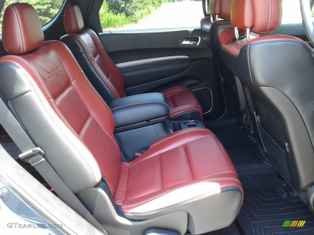 2018 Durango SRT AWD - Bruiser Gray / Red/Black photo #17