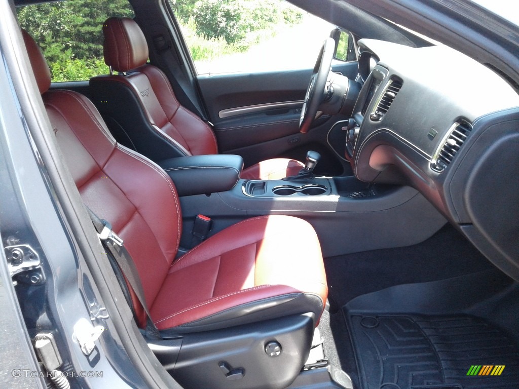 2018 Durango SRT AWD - Bruiser Gray / Red/Black photo #18