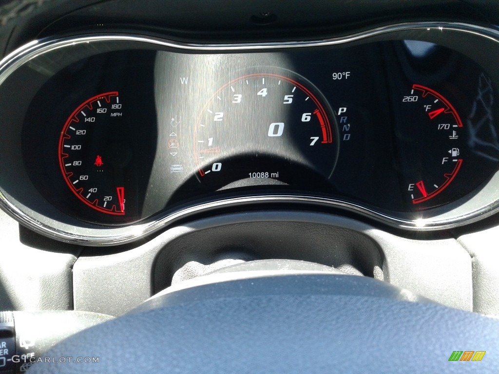 2018 Durango SRT AWD - Bruiser Gray / Red/Black photo #22