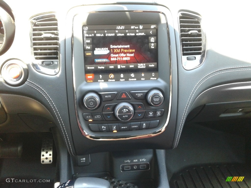 2018 Durango SRT AWD - Bruiser Gray / Red/Black photo #23