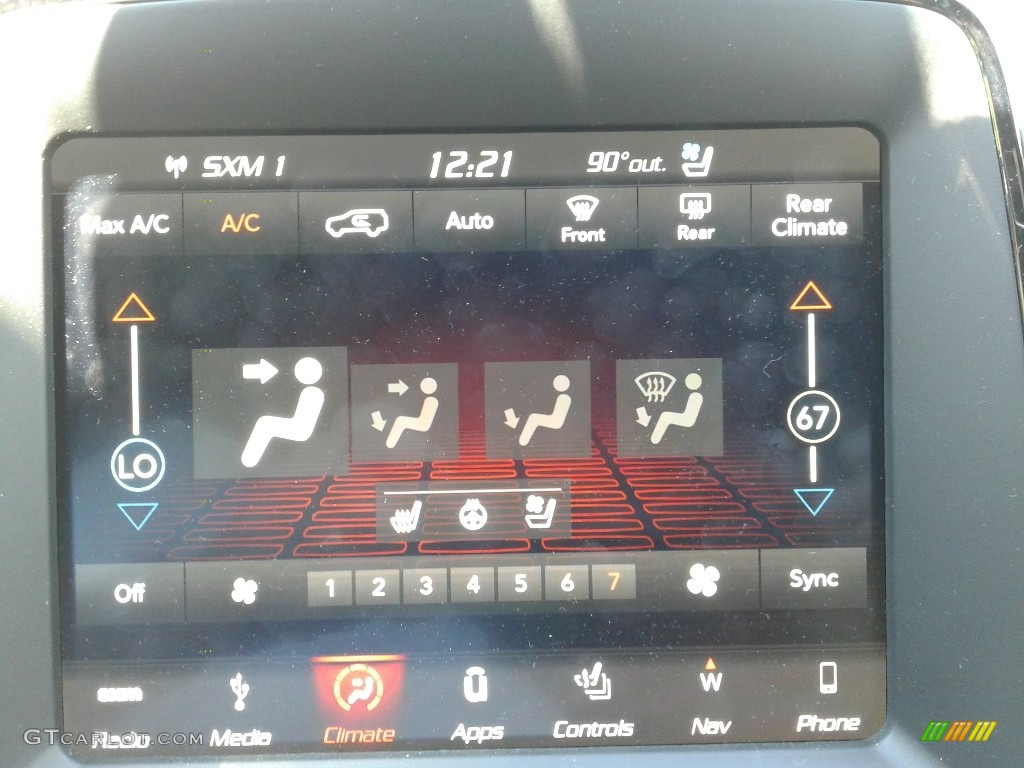 2018 Durango SRT AWD - Bruiser Gray / Red/Black photo #27