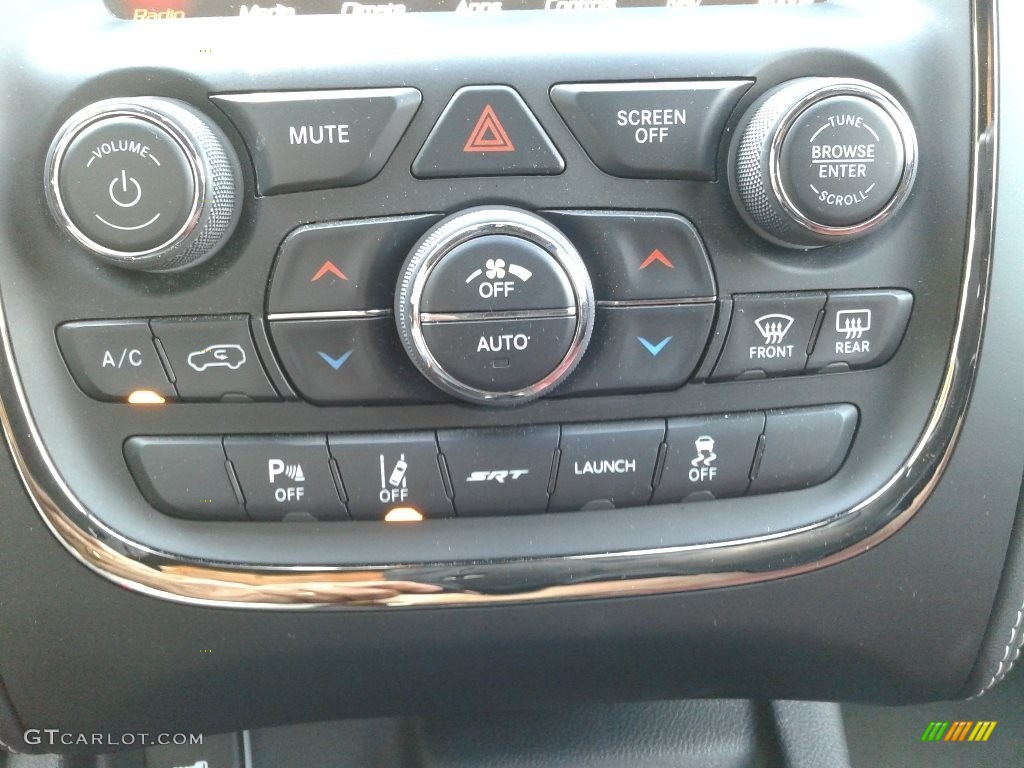 2018 Durango SRT AWD - Bruiser Gray / Red/Black photo #34