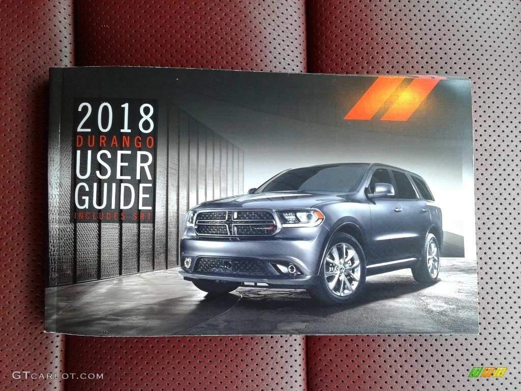 2018 Durango SRT AWD - Bruiser Gray / Red/Black photo #46