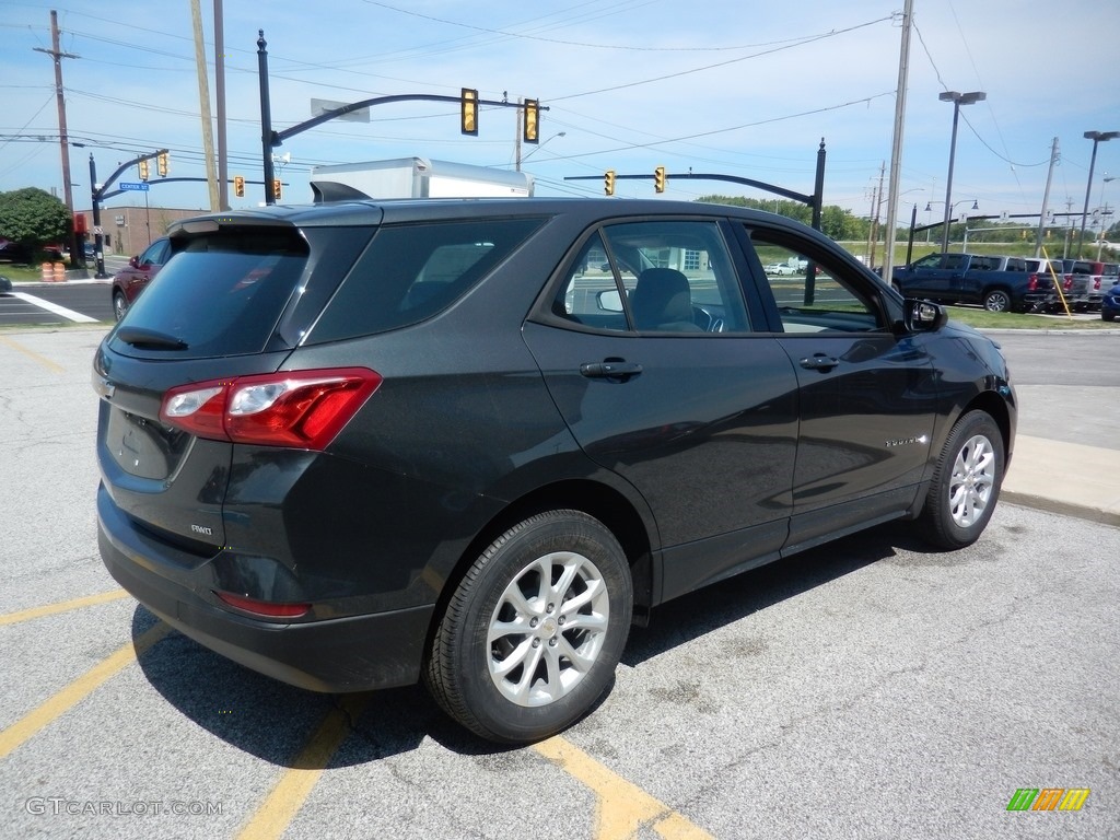 2019 Equinox LS AWD - Nightfall Gray Metallic / Medium Ash Gray photo #4