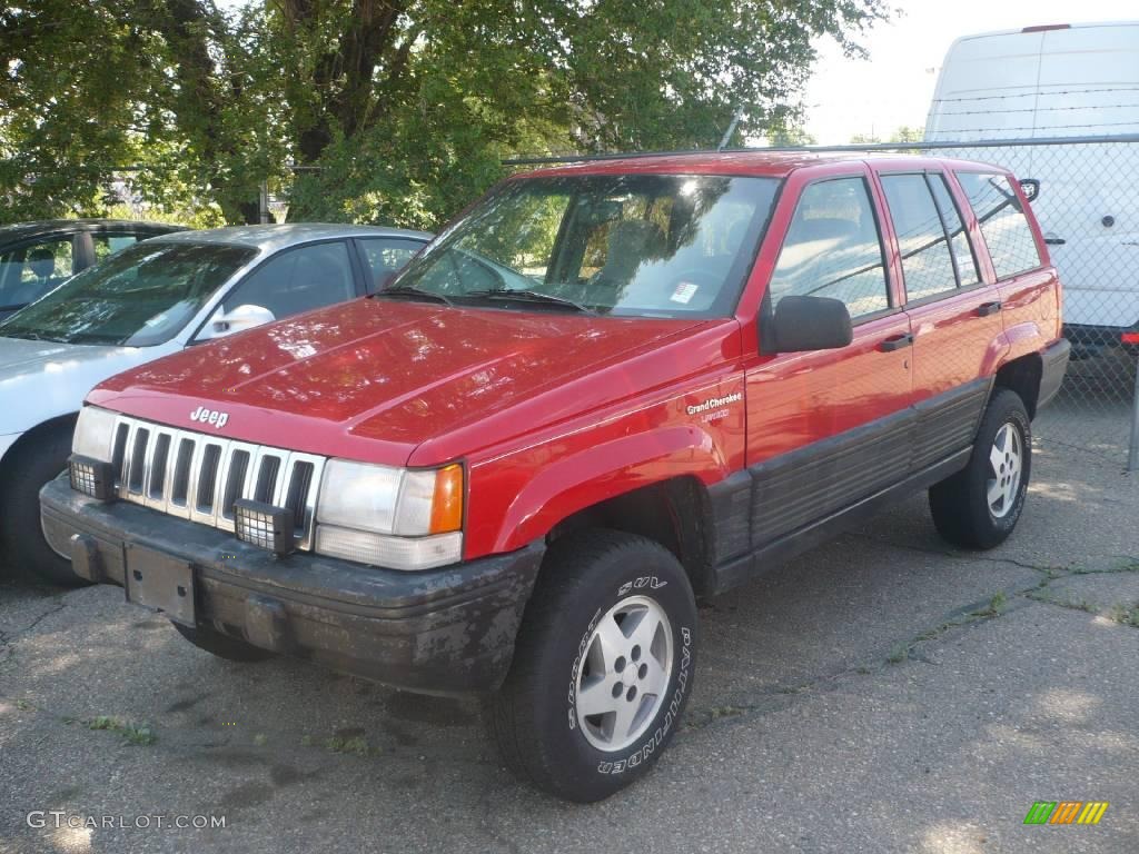 1994 Flame Red Jeep Grand Cherokee Laredo 4x4 13359613