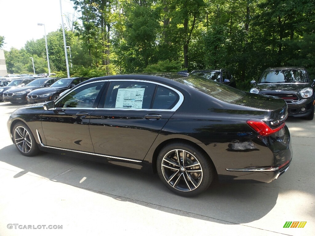 2020 7 Series 750i xDrive Sedan - Black Sapphire Metallic / Black photo #5