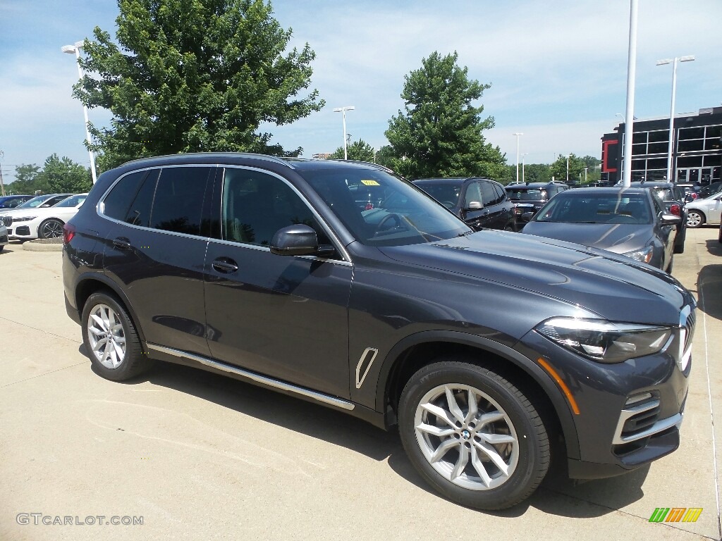 2019 X5 xDrive40i - Arctic Grey Metallic / Black photo #1