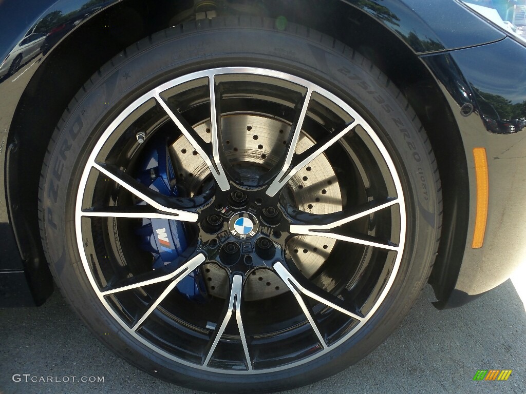 2019 M5 Competition - Azurite Black Metallic / Black photo #2